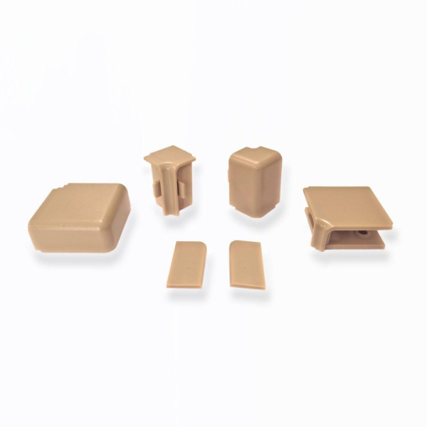 Комплект заглушек КВАДРО ДУБ ВОТАН/ПЕСОК