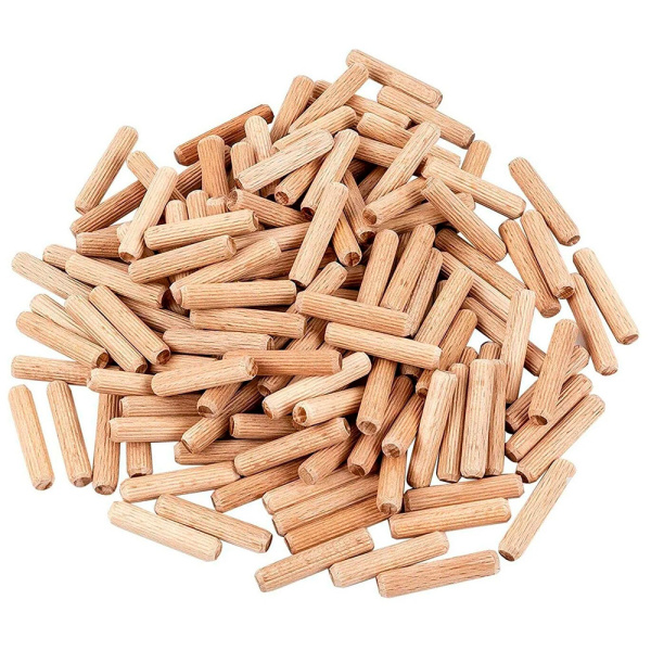 Шкант 8*30 с насечкой ,Бук (1000/20000)МФ