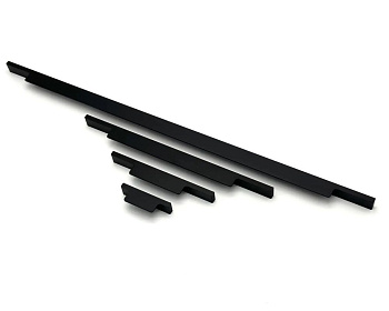Ручка накладная 218 чёрный матовый L-960/1000мм