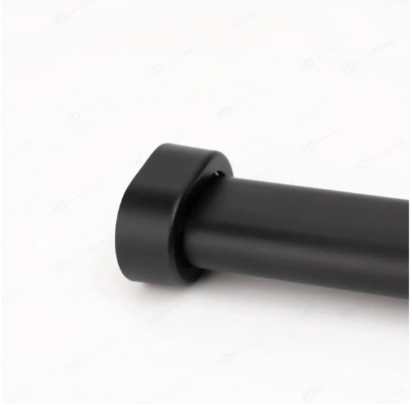 Штангодержатель для овальной трубы ЧЁРНЫЙ металлический