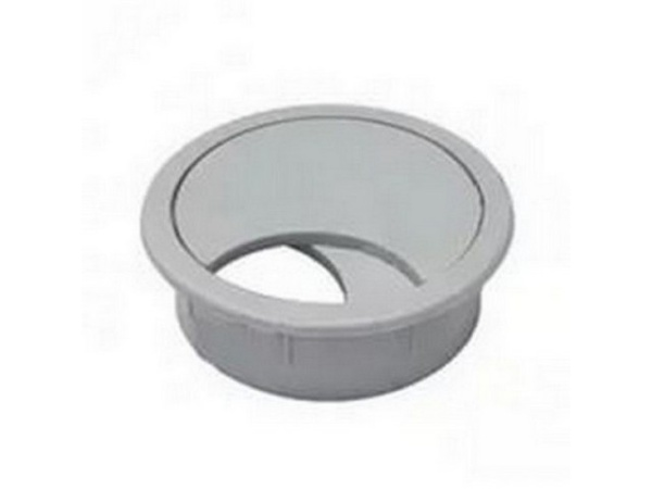 Розетка д/комп. стола СЕРЫЙ №5 (КР16) (50) С-с